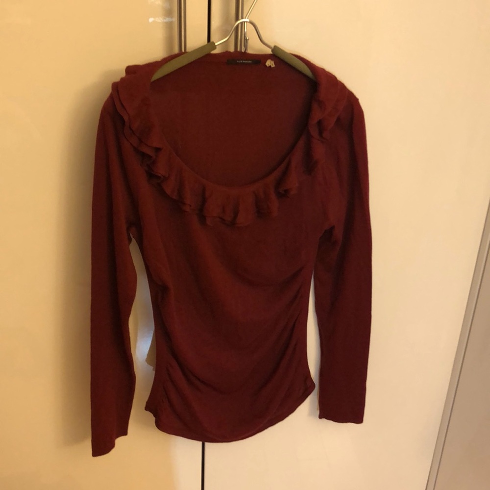 Elie Tahari silk and cashmere sweater